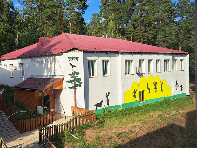 Дизайн, концепция и оформление здания столовой в лагере "Берсут", 2023